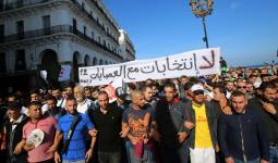 جانب من الاحتجاجات في الجزائر