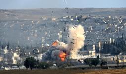 استهدفت الغارات قرية فطيرة في إدلب