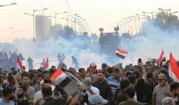 جانب من تظاهرات العراق