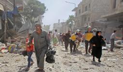 يواصل النظام السوري وحلفاؤه استهداف منطقة خفض التصعيد