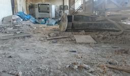 صورة أرشيفية لأحد المخابز التي تعرضت للقصف في سوريا مؤخراً
