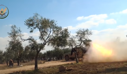 صواريخ الغراد تستهدف مواقع الميليشيات جنوب حلب