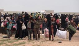 يواصل السوريون الهرب من هجمات نظام الأسد وحلفائه المتتالية