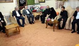 قادة فصائل فلسطينية خلال تعزيتهم بمقتل سليماني في إيران