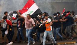 حاولت قوات الأمن فض اعتصام بالقوة وسط الناصرية بمحافظة ذي قار جنوب العراق
