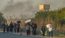 إجمالي عدد النازحين من إدلب منذ نوفمبر/ تشرين الثاني الماضي وصل 328 ألفاً و418