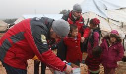تواصل تركيا تقديم مساعداتها إلى الشعب السوري في ظل استمرار الأوضاع الإنسانية الصعبة إثر الحرب