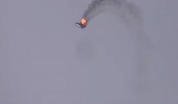إسقاط طائرة لنظام الأسد بريف حلب الغربي