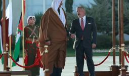 نفذ أمير قطر زيارة إلى الأردن هي الأولى من نوعها منذ مارس/ آذار 2014