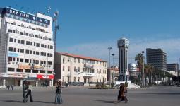 ساحة الساعة الجديدة في سوق مدينة حمص
