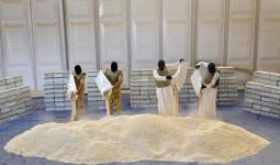 تفريغ ملايين الحبوب المخدرة من عب متة خارطة في السعودية