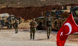 قوات تركية خلال الأحداث الدائرة في سوريا