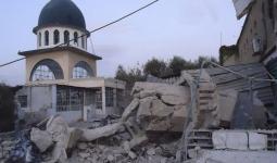 أحد المساجد المدمرة في سوريا