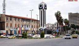 ساحة الساعة في مدينة حمص