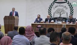 جلسة سابقة لمجلس الشورى العام بالشمال السوري المحرر
