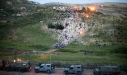 دورية إسرائيلية على الحدود في الجولان السوري المحتل