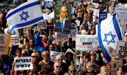 مظاهرات في اسرائيل ضد نتنياهو