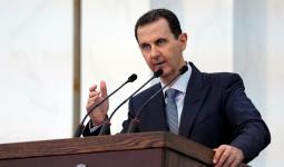 بشار الأسد في قصر الشعب