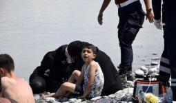 وفاة طفل سوريا غرقاُ في تركيا