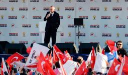 الرئيس التركي رجب طيب أردوغان خلال إحدى الفعاليات