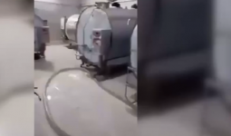 مشاهد من فيديو أثار ضجة من داخل مصنع حليب في تركيا