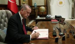 أردوغان يوقع مرسوم رئاسي