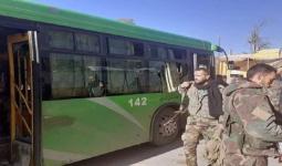 استهداف حافلة لميليشيات الأسد