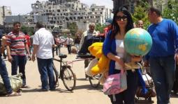 أحياء حمص الموالية