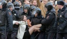 مظاهرات في روسيا 23 1 2021