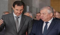 لافرينتييف مع الأسد في دمشق