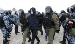 اعتقالات في روسيا عقب تظاهرات ضد الرئيس بوتين