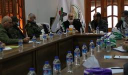 اجتماع الحكومة السورية المؤقتة بقادة الفيالق العسكرية