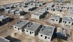 منازل بنيت في وقت سابق للنازحين شمالي سوريا