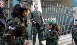نساء في جيش نظام الأسد
