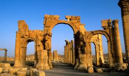 مدينة تدمر الأثرية شرق حمص