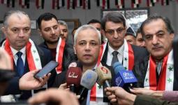 وزير الاتصالات في حكومة نظام الأسد إياد الخطيب