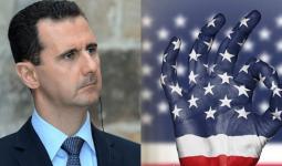 علم أمريكا  - بشار الأسد