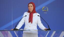 رئيسة الجمهورية المنتخبة للمجلس الوطني للمقاومة الإيرانية، مريم رجوي