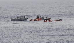 إنقاذ لاجئين قبالة سواحل تونس