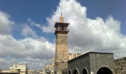 المسجد العمري في درعا البلد بمدينة درعا- أرشيف
