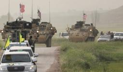 قوات أمريكية في سوريا برفقة قوات تابعة لتنظيم ب ي د