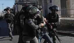 اعتقال فلسطينيين من قبل جيش الاحتلال