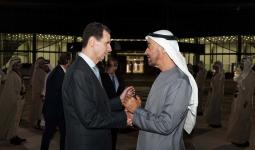 بن راشد يستقبل الأسد في دبي