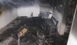 حرق مكتب المجلس المحلي لمدينة ديرك التابع للمجلس الوطني الكوردي