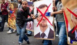 مظاهرة ضد نظام بشار الأسد