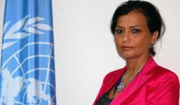 نائبة المبعوث الأممي الخاص بسوريا، غير بيدرسون، نجاة رشدي - الأمم المتحدة 2017