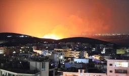 قصف إسرائيلي بريف حماة