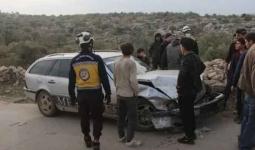 حادث سير في إدلب