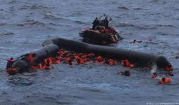 غرق لاجئين بالبحر المتوسط