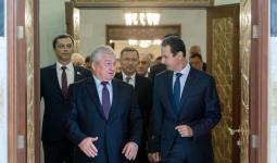 بشار الأسد ومبعوث بوتين في دمشق 20 تشرين الأول 2022